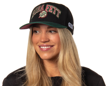 Star Wars Adult Embroidered Precurve Snapback Hat For Men and Women
