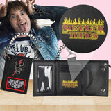 Stranger Things Hellfire Club Demogorgon Hunter Tri-Fold Snap Chain Wallet