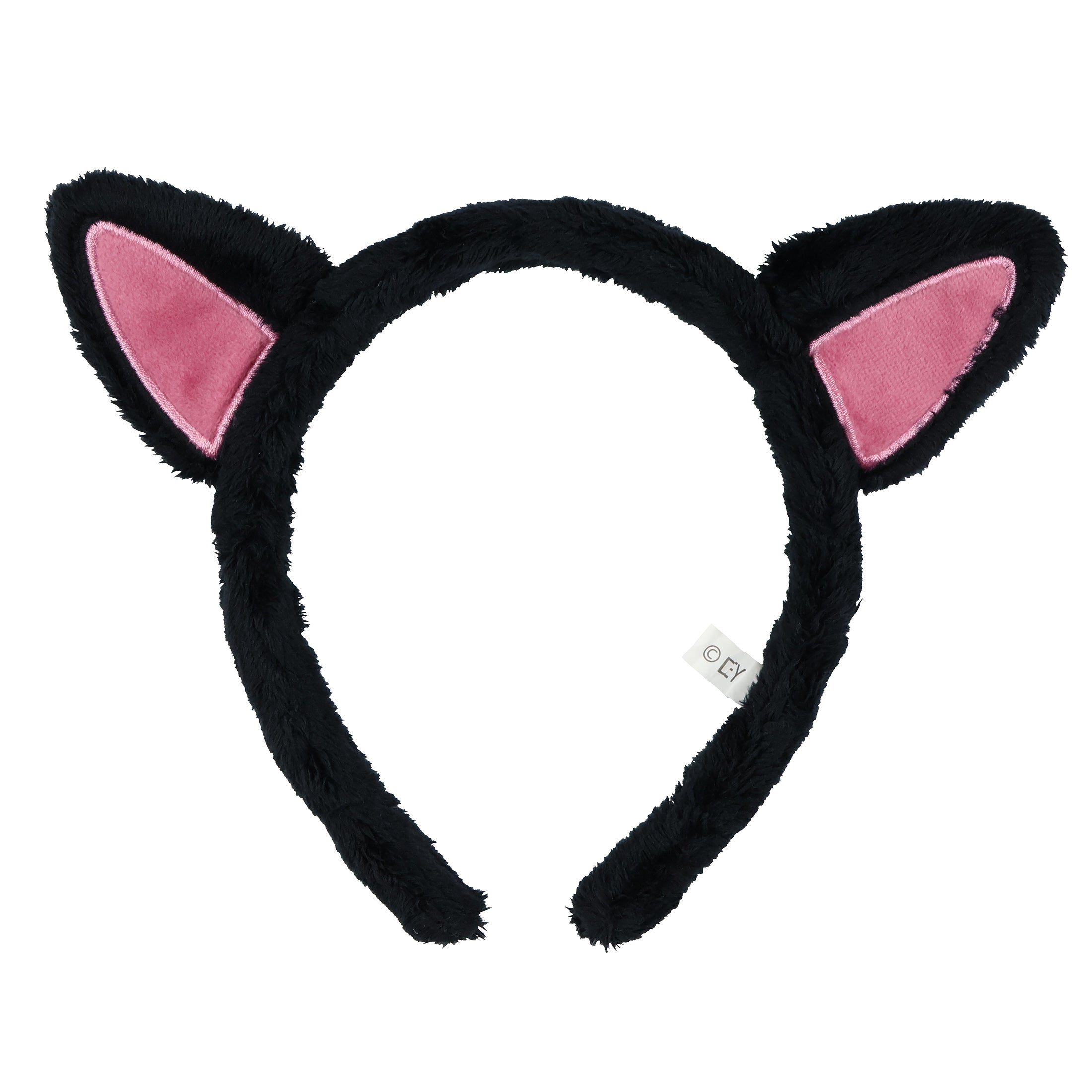 Hocus Pocus Binx Cat Ears Costume Womens 2 Piece Set Necklace Headband