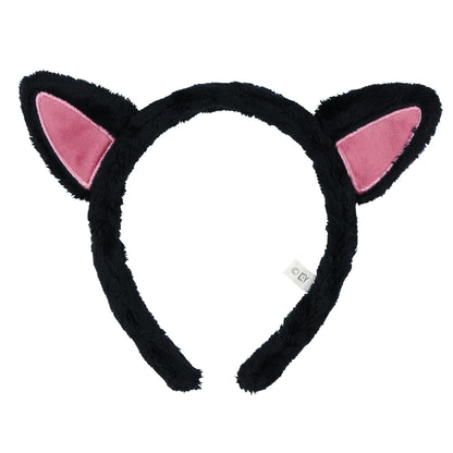 Hocus Pocus Binx Cat Ears Costume Womens 2 Piece Set Necklace Headband