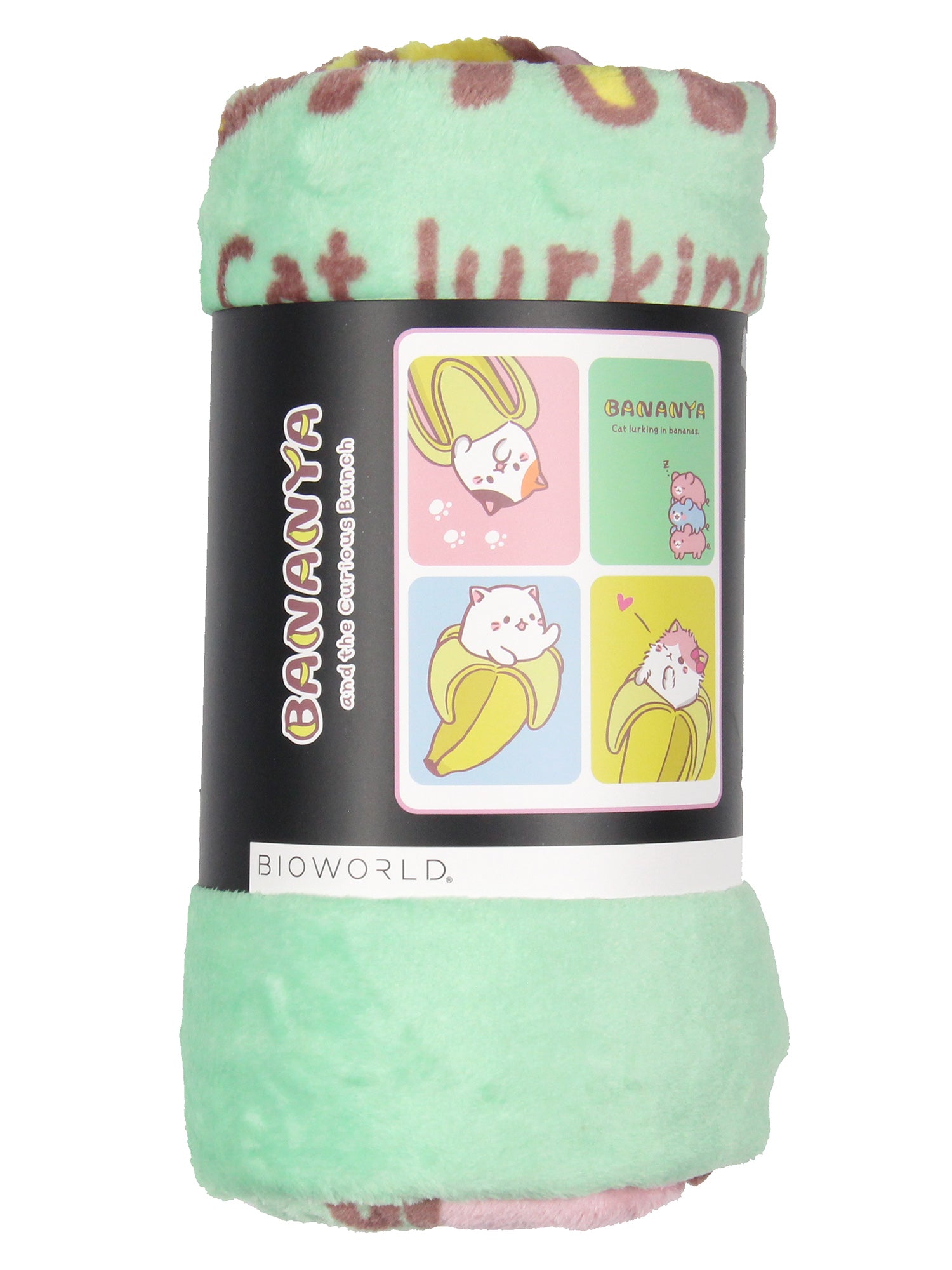 Bananya Blanket Bananya And The Curious Bunch Soft Plush Throw Blanket 45" x 60"