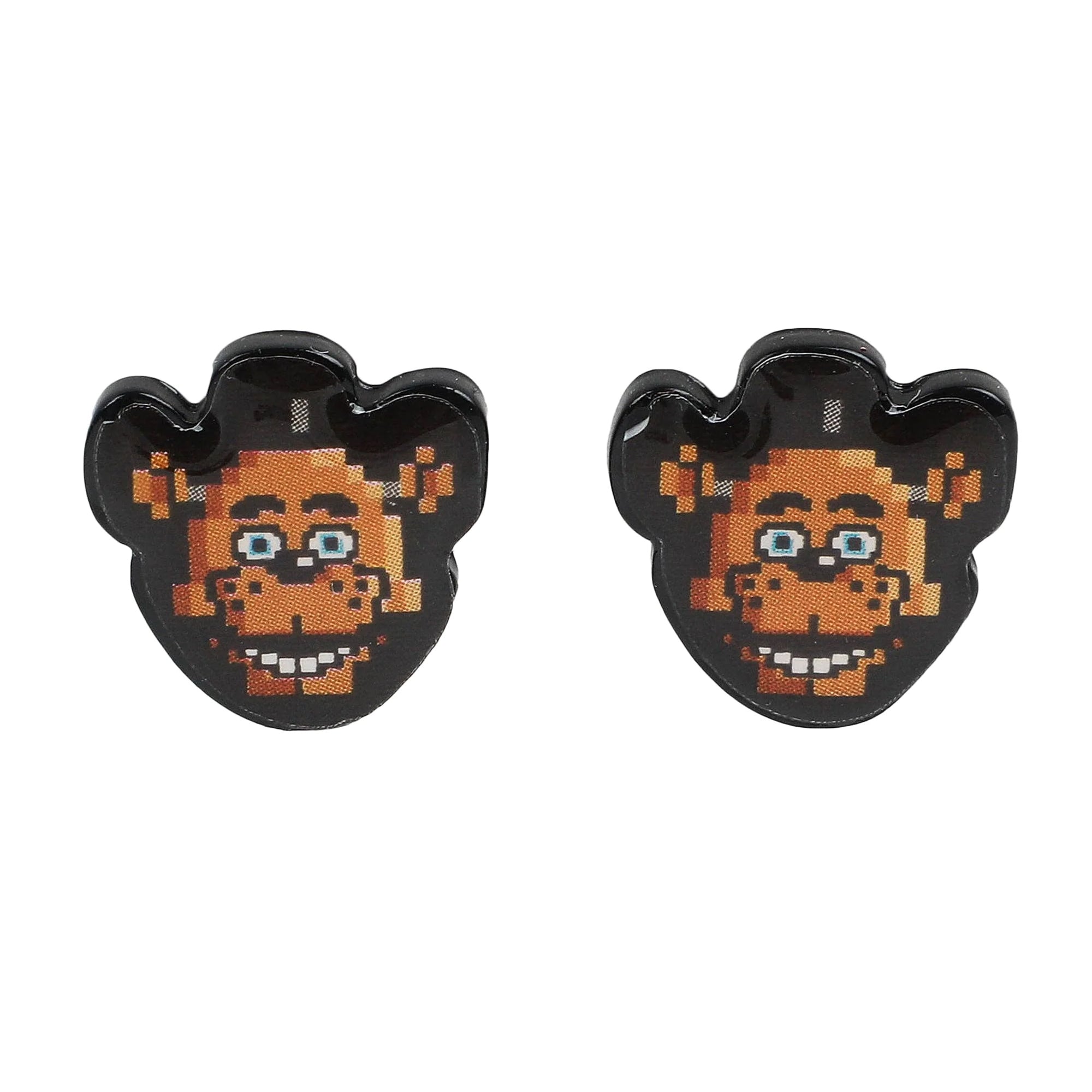 Five Nights at Freddy's Earrings 6-Pair FNAF Character Design Stud Jewelry Set