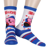 Nintendo Kirby Women's 3-Pack Character Design Anime Crew Socks