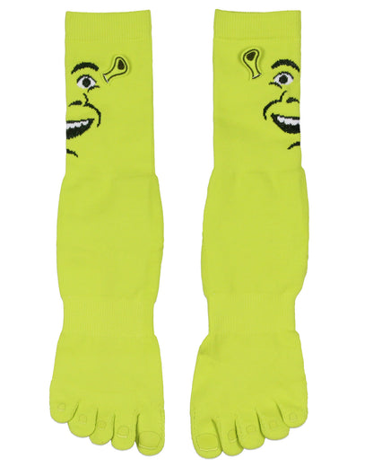 Shrek Big Face 3D Ears Character Design Individual Toes Crew Socks