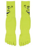 Bioworld Shrek Big Face 3D Ears Character Design Individual Toes Crew Socks