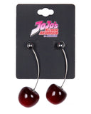 Jojo's Bizarre Adventure Anime Adult Kakyoin Cherry Drop Earrings For Men Women