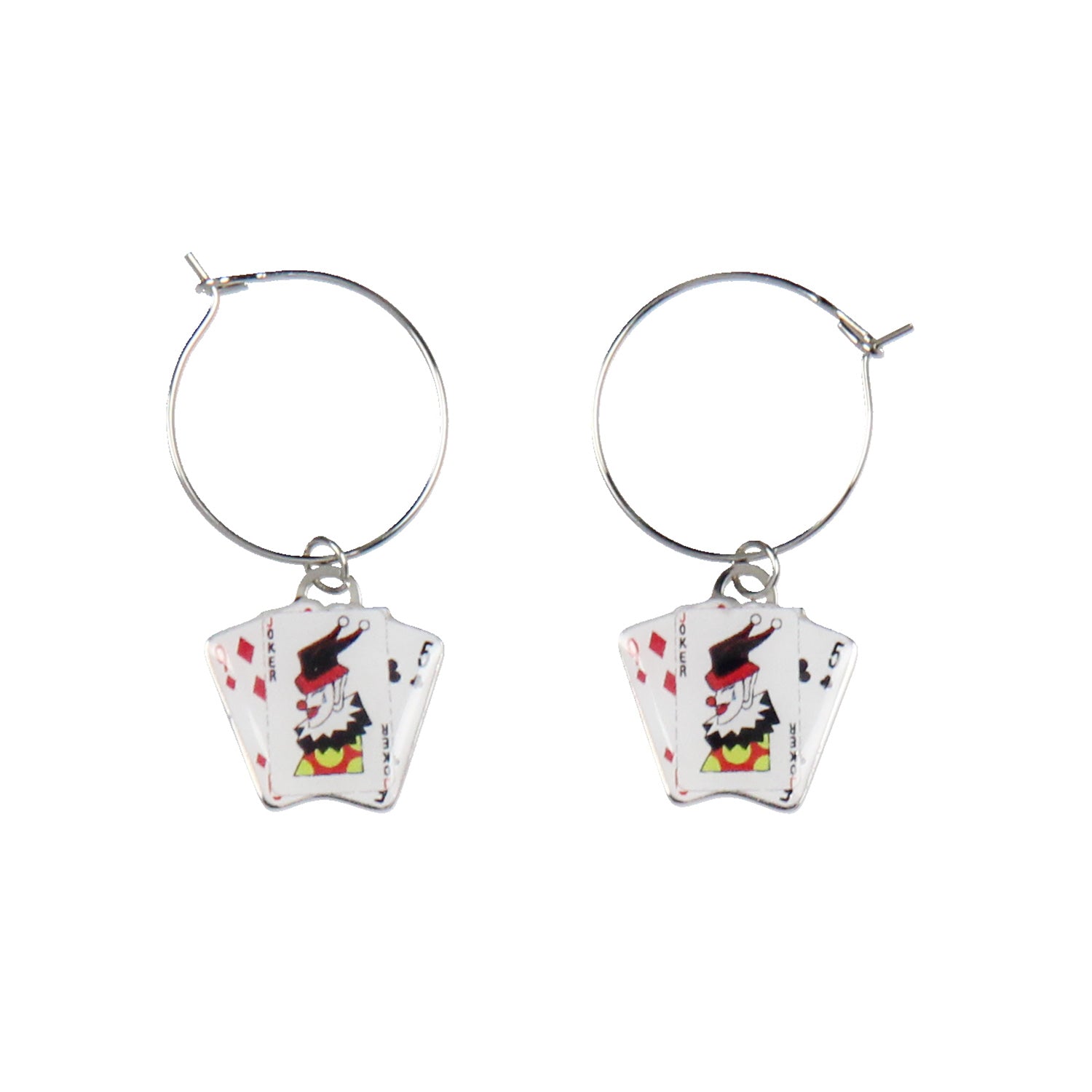 Hunter X Hunter Hisoka Jewelry Stud Dangle Closed Back Earrings Set 3 Pack