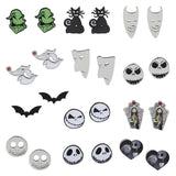 Nightmare Before Christmas Large Stud 12 Day Multi Character Earring Mystery Pack