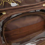 Harry Potter Hogwarts Travel Toiletry Bag Quilted Design Hanging Cosmetic Organizer