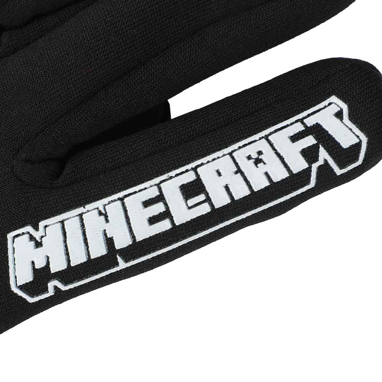 Minecraft Youth Ski Gloves All-Over Symbol Design with Sure Grip Liners