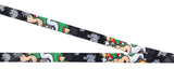 Nintendo Super Mario Bowser Lanyard ID Badge Holder Lanyard w/ Metal Charm