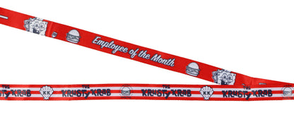 Spongebob Squarepants Krusty Krab Employee of the Month Lanyard ID Badge Holder