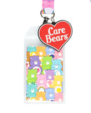 Care Bears Character Emotions Lanyard ID Badge Holder With 2" Rubber Heart Charm