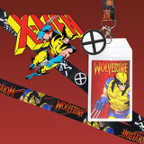 Marvel X-Men Wolverine Character Design Reversible Lanyard ID Badge Holder