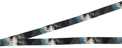 Death Note Detective L Anime Lanyard ID Badge Holder With 2' Rubber Charm