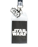 Star Wars Darth Vader Skywalker Lightsaber Reversible ID Badge Holder Lanyard