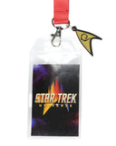 Star Trek Universe Starfleet Operations Insignia ID Badge Holder Key Lanyard