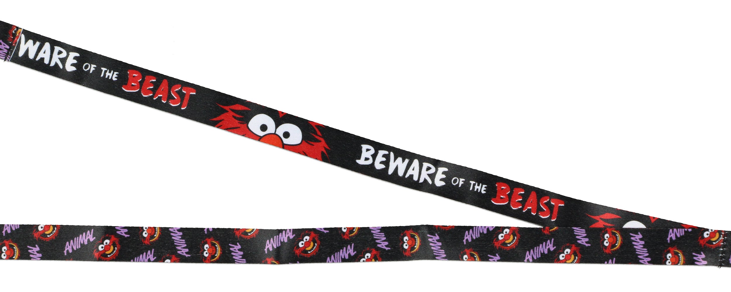 The Muppets Animal Beware Of The Beast Lanyard ID Badge Holder