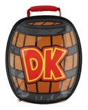 Nintendo Donkey Kong DK Barrel Shaped Insulated Lunch Bag Tote