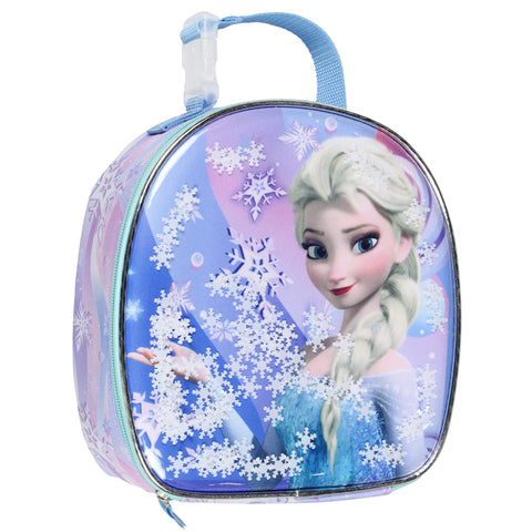 Disney Frozen Lunch Box Elsa And Anna 2-Sided Design Insulated Lunch Bag Tote