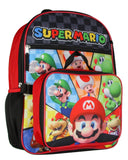 Super Mario Multicharacter 5PC Kids Lunch Box And Backpack Set