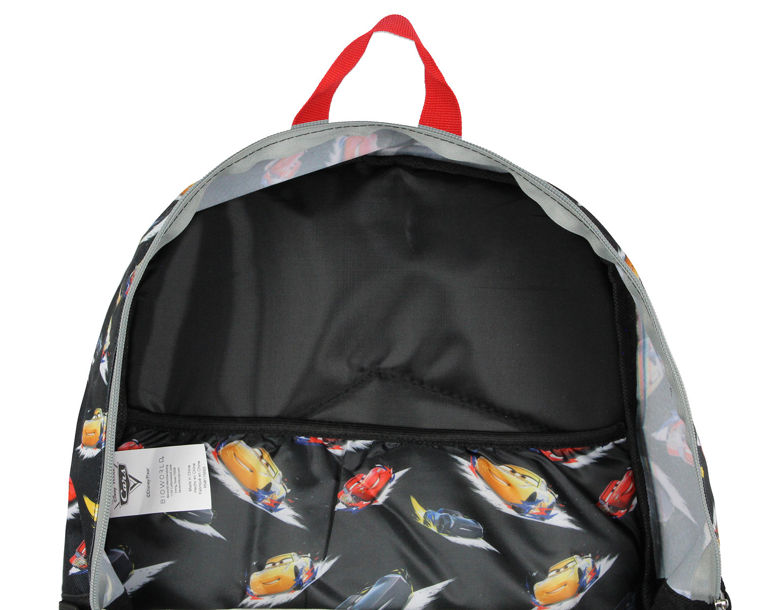 Disney Cars 95 Lightning McQueen 17" School Backpack Travel Laptop Bookbag