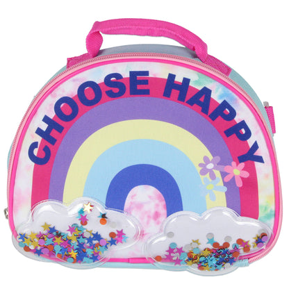 Disney Minnie Mouse Choose Happy Backpack Lunch Box 5pc Set 16"