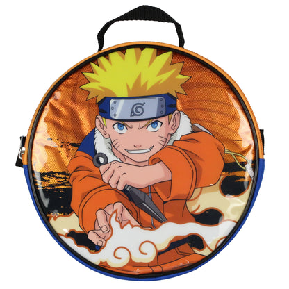 Naruto Anime Character Group 16" Youth 5-Piece Backpack Set For School Or Travel
