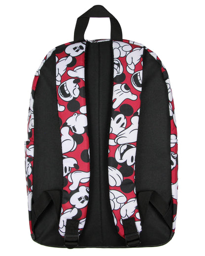 Disney Mickey Mouse Backpack Vintage Character Sublimated Laptop Travel Backpack