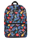 Disney Lilo & Stitch Tropical Leaves Pineapple 17" Travel Laptop Backpack