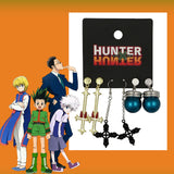 Hunter X Hunter Anime Manga Chrollo Lucifer Stud and Hook Earring 3 Pack