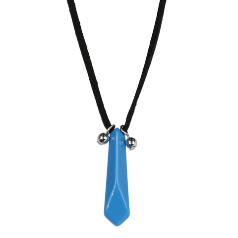 Naruto Shippuden First Hokage Tsunade Blue Crystal Charm Necklace