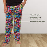 Marvel Comics Men's Superhero Character Sleep Adult Lounge Pajama Pants