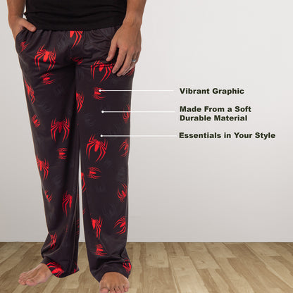 Marvel Comics Men's Superhero Character Sleep Adult Lounge Pajama Pants