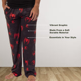 Marvel Comics Men's Superhero Character Sleep Adult Lounge Pajama Pants
