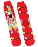 SpongeBob SquarePants I am Ready Christmas Holiday 2 Pack Mens Crew Socks