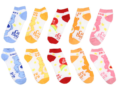 Care Bears Socks Women's 5-Pack Care Bear Personalities Mix and Match Ankle Sock