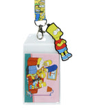 The Simpsons Family Time Breakaway Lanyard For Keys Keychain ID Badge w/Pendant