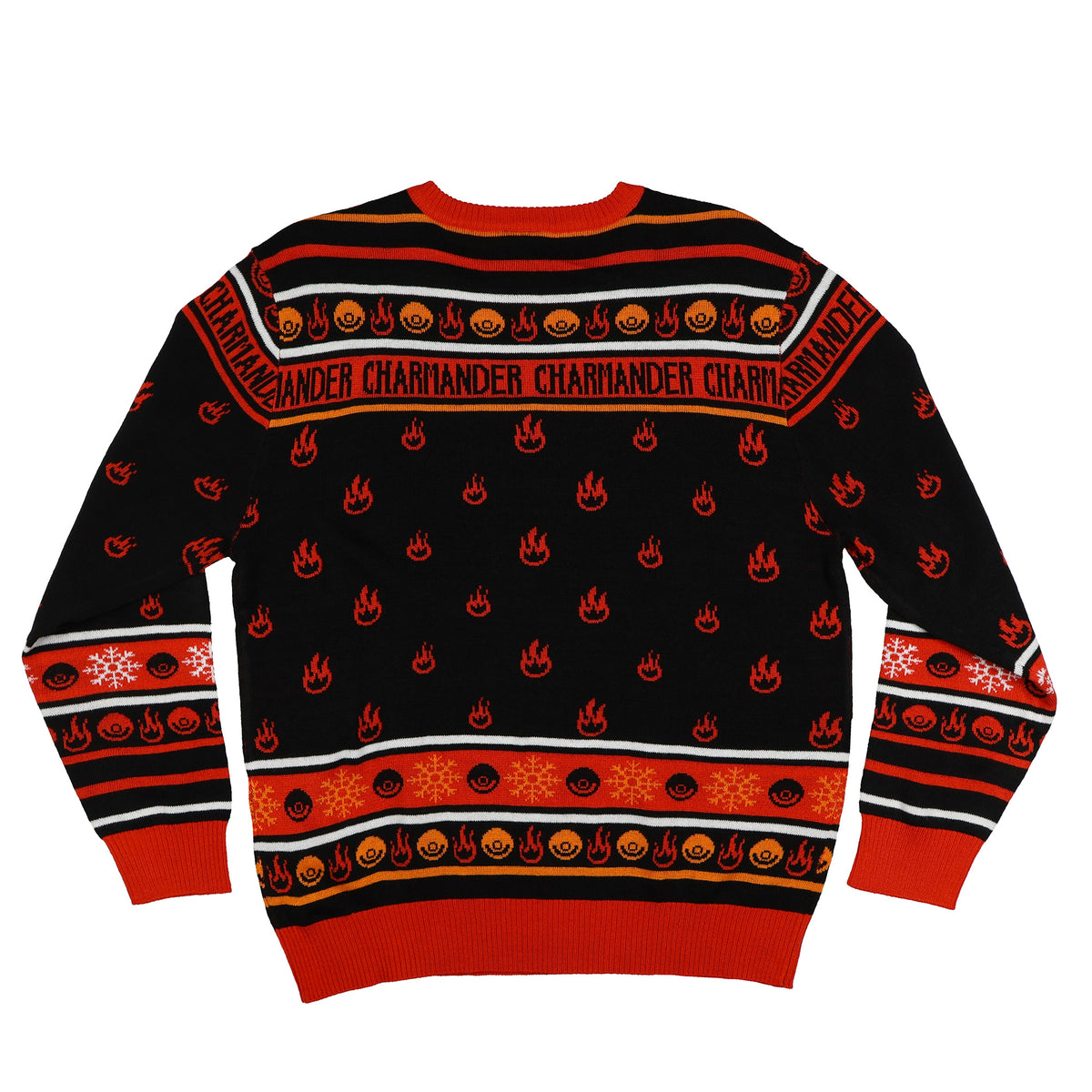 Pokemon Ugly Christmas Sweater Kids Charmander Knit Pullover