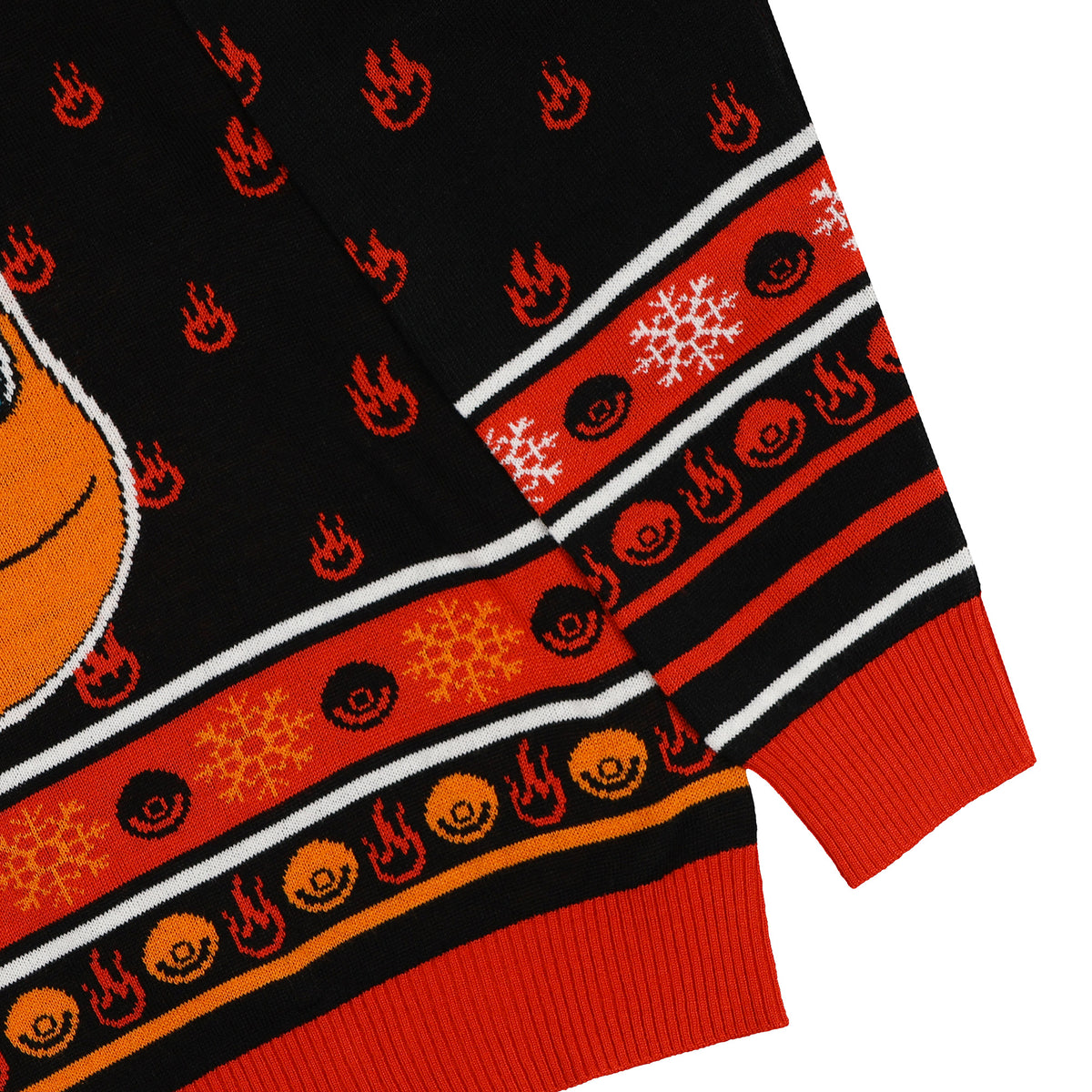 Pokemon Ugly Christmas Sweater Kids Charmander Knit Pullover