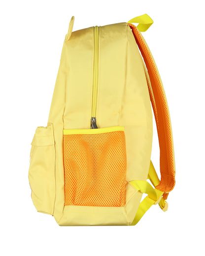 Care Bears Backpack Funshine Bear Embroidered Design Book Bag with 3D Ears 16"
