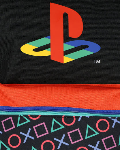 PlayStation Backpack 18" Classic PS Logo & Controller Symbols Print Book Bag