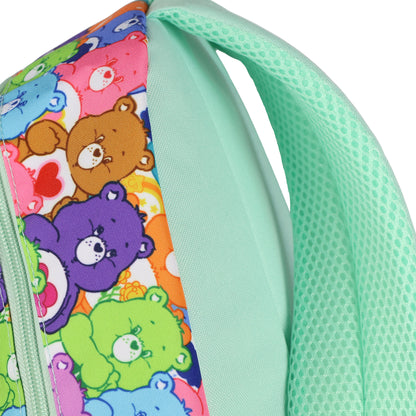 Care Bears Backpack All-Over Character Collage 16" Multipurpose Book Tote Bag