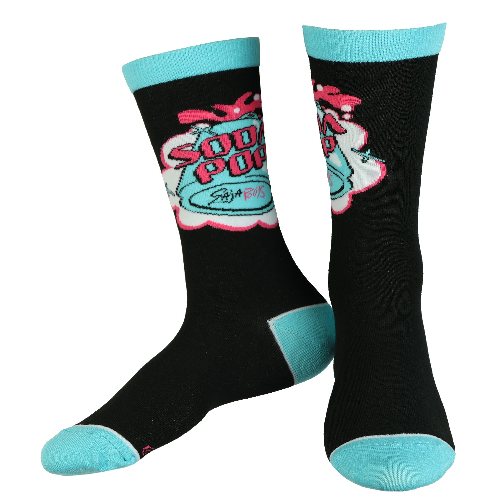KPop Demon Hunters Socks Women's Saja Boys 3 Pair Crew Sock Shoe Size 5-10