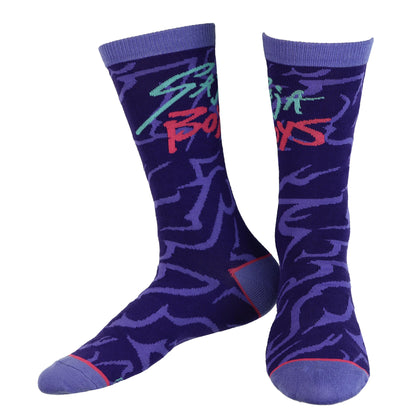 KPop Demon Hunters Socks Women's Saja Boys 3 Pair Crew Sock Shoe Size 5-10