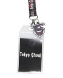 Tokyo Ghoul Lanyard Ken Kaneki Mask ID Holder With Mask Rubber Charm