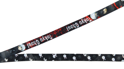 Tokyo Ghoul Lanyard Ken Kaneki Mask ID Holder With Mask Charm