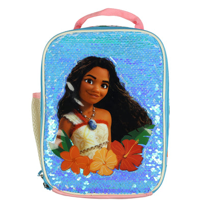Disney Moana 2 Lunch Box 10" Insulated Hei Hei and Pua Full Zip Closure Soft Cooler Bag Tote