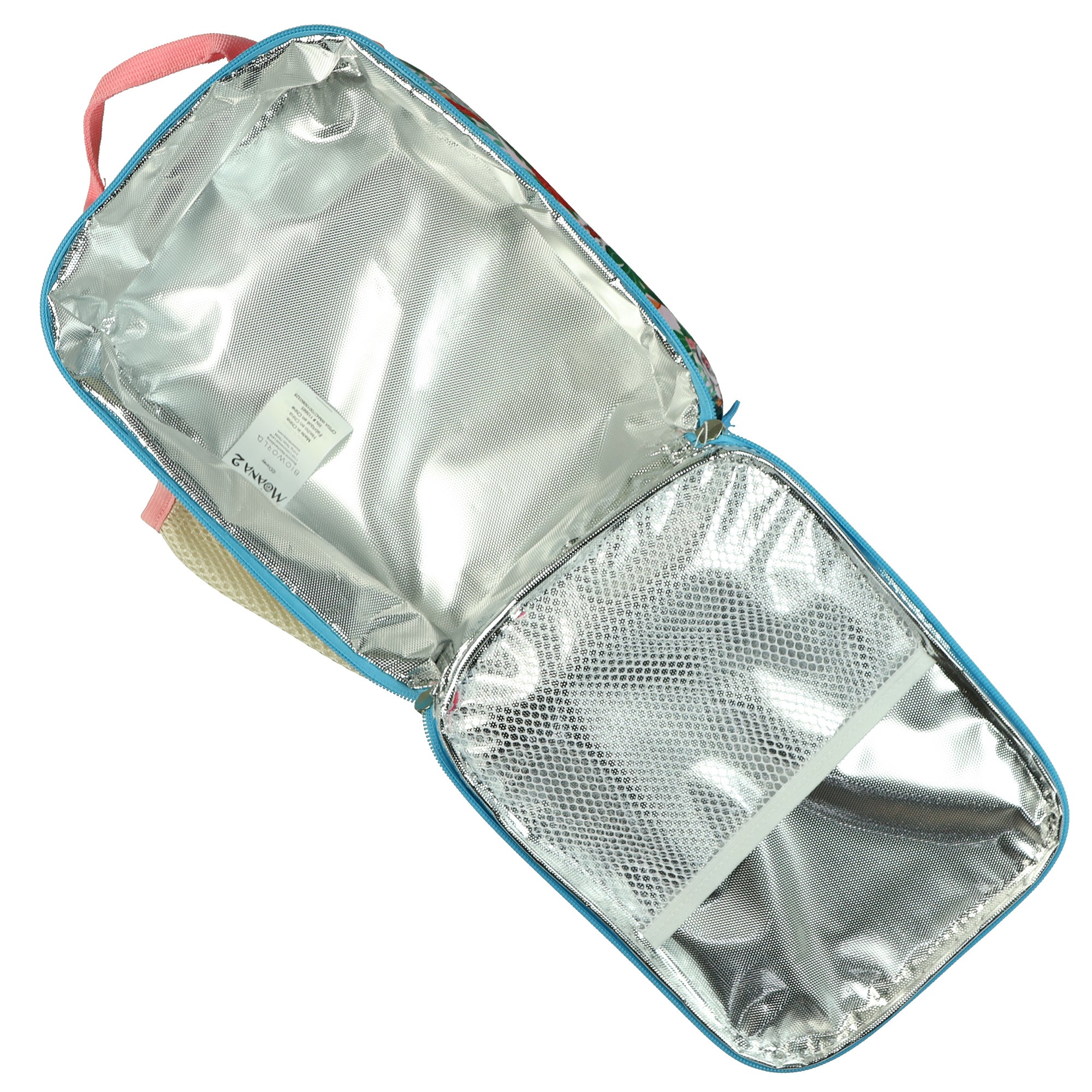 Disney Moana 2 Lunch Box 10" Insulated Hei Hei and Pua Full Zip Closure Soft Cooler Bag Tote