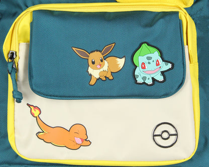 Pokemon 16" Backpack Pikachu Eevee Charmander Travel Laptop Multipurpose Backpack